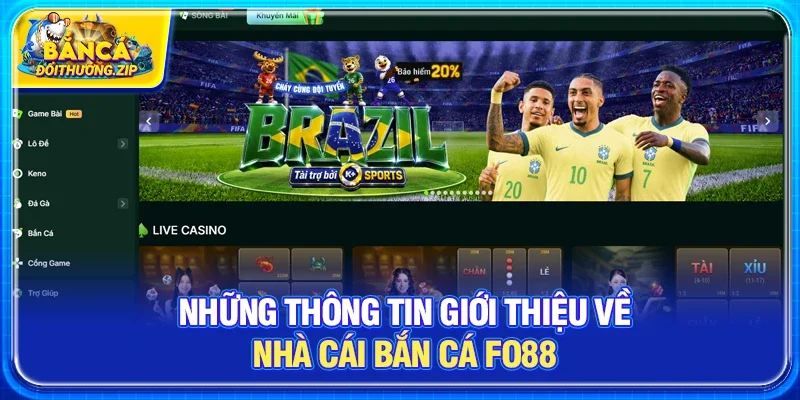 Những thông tin giới thiệu về nhà cái bắn cá FO88